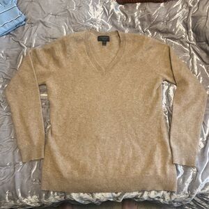 Women’s Cashmere Tan Sweater